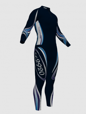 Podiumwear Unisex Bronze Two-Piece Race Suit