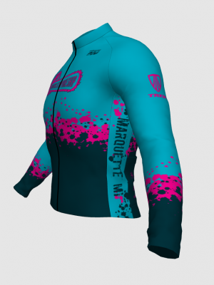 Podiumwear Men's Silver Long Sleeve Jersey