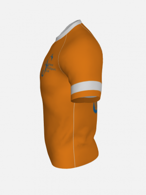 Podiumwear Men's Crew Neck Tee (Running) Side View