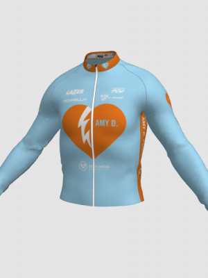 Podiumwear Men's Silver Long Sleeve Jersey