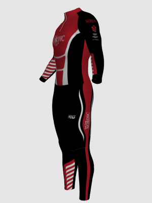 Podiumwear Unisex Bronze Two-Piece Race Suit