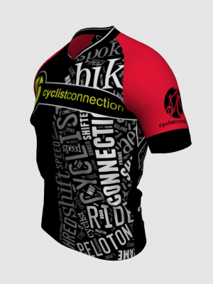 Podiumwear Men's V-Neck Tee (Nordic Skiing) Side View
