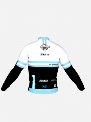 Podiumwear Men's Silver Long Sleeve Jersey