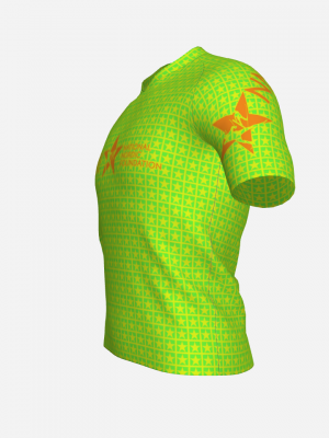 Podiumwear Men's V-Neck Tee (Nordic Skiing) Side View
