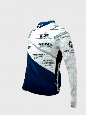 Podiumwear Men's Silver Long Sleeve Jersey