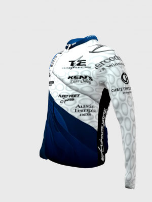 Podiumwear Unisex Silver Long Sleeve Jersey