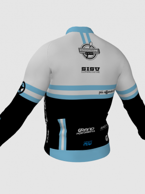 Podiumwear Men's Silver Long Sleeve Jersey