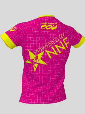 Podiumwear Women's V-Neck Tee (Nordic Skiing) Back View