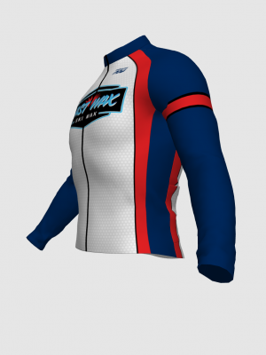 Podiumwear Men's Silver Long Sleeve Jersey