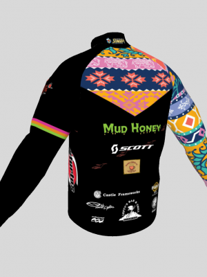 Podiumwear Men's Silver Long Sleeve Jersey