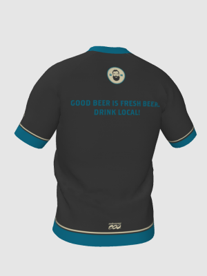 Podiumwear Men's V-Neck Tee (Nordic Skiing) Back View