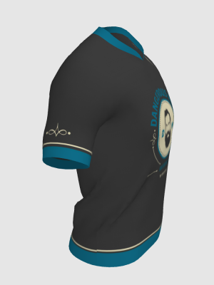 Podiumwear Men's V-Neck Tee (Nordic Skiing) Side View