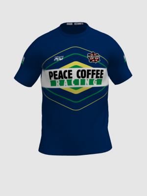 Podiumwear Men's Crew Neck Tee (Running) Front View