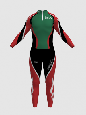 Podiumwear Unisex Bronze Two-Piece Race Suit