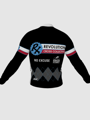 Podiumwear Men's Silver Long Sleeve Jersey