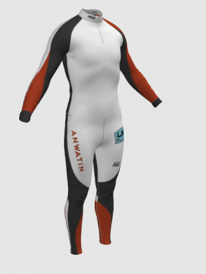 Podiumwear Unisex Bronze Two-Piece Race Suit