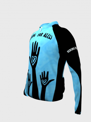 Podiumwear Men's Silver Long Sleeve Jersey