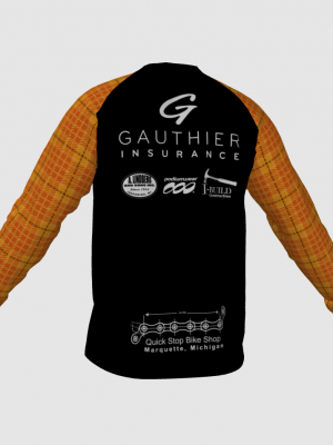 Podiumwear Unisex Silver Long Sleeve Tech Tee - New Fabric 2025!