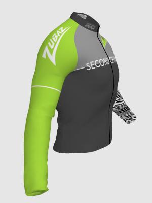 Podiumwear Unisex Silver Long Sleeve Jersey