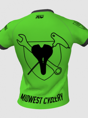 Podiumwear Women's V-Neck Tee (Nordic Skiing) Back View