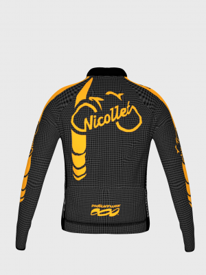 Podiumwear Men's Silver Long Sleeve Jersey