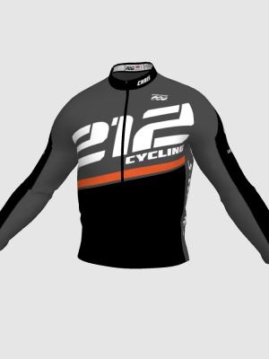Podiumwear Men's Silver Long Sleeve Jersey