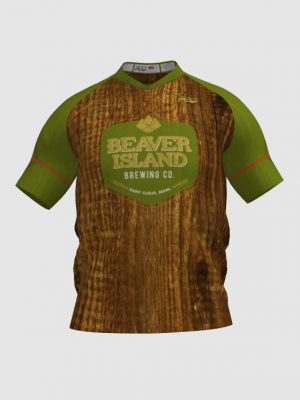 Podiumwear Men's V-Neck Tee (Nordic Skiing) Front View