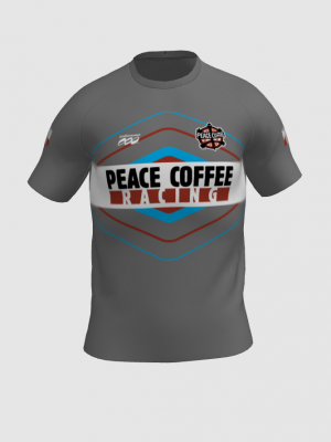 Podiumwear Men's Crew Neck Tee (Running) Front View