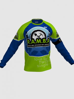 Podiumwear Unisex Silver Long Sleeve Tech Tee - New Fabric 2025!