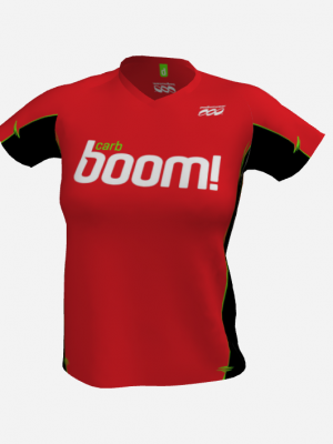 Podiumwear Women's V-Neck Tee (Nordic Skiing) Front View