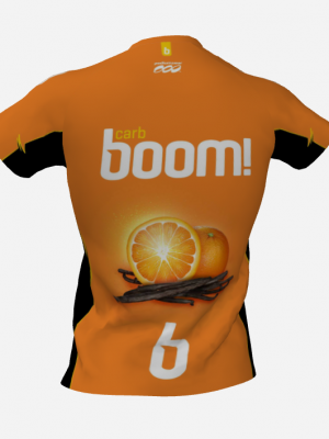 Podiumwear Men's V-Neck Tee (Nordic Skiing) Back View