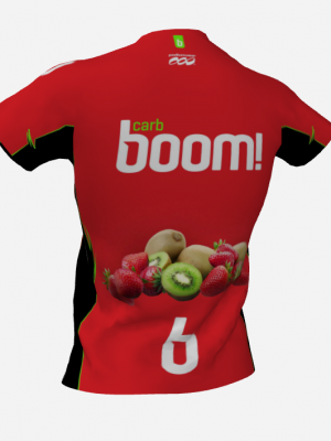 Podiumwear Women's V-Neck Tee (Nordic Skiing) Back View