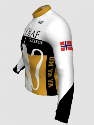 Podiumwear Men's Silver Long Sleeve Jersey