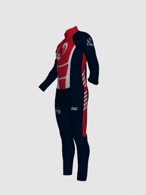 Podiumwear Nordic Child's Two-Piece Race Suit