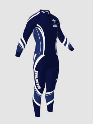 Podiumwear Unisex Bronze Two-Piece Race Suit