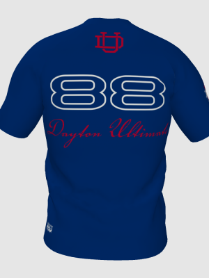 Podiumwear Men's V-Neck Tee (Nordic Skiing) Back View