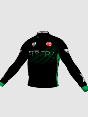 Podiumwear Men's Silver Long Sleeve Jersey