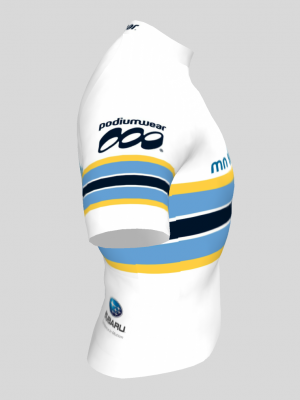 Podiumwear Men's Silver Long Sleeve Jersey