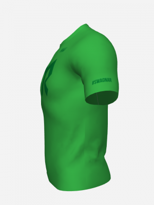 Podiumwear Men's Crew Neck Tee (Running) Side View