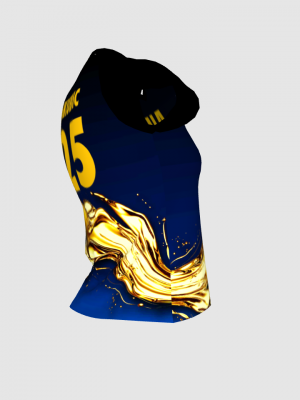 Podiumwear Women's V-Neck Tee (Nordic Skiing) Side View