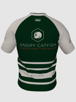 Podiumwear Men's V-Neck Tee (Nordic Skiing) Back View