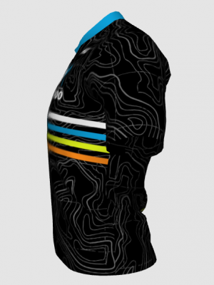 Podiumwear Men's V-Neck Tee (Nordic Skiing) Side View