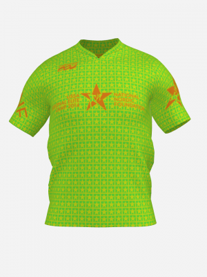 Podiumwear Men's V-Neck Tee (Nordic Skiing) Front View