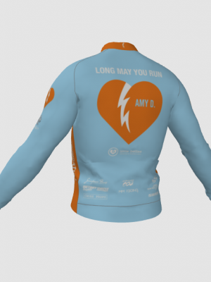 Podiumwear Men's Silver Long Sleeve Jersey