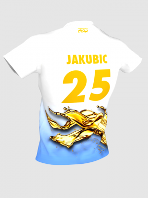 Podiumwear Women's V-Neck Tee (Nordic Skiing) Back View