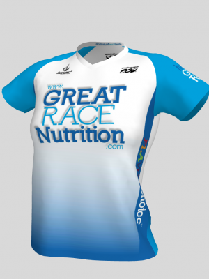 Podiumwear Women's V-Neck Tee (Nordic Skiing) Front View