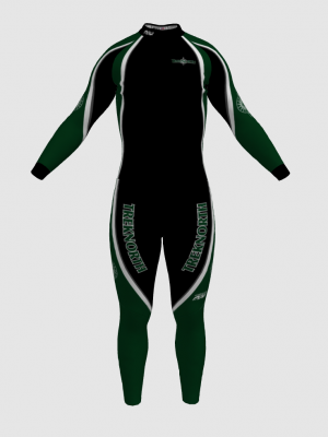 Podiumwear Unisex Bronze Two-Piece Race Suit