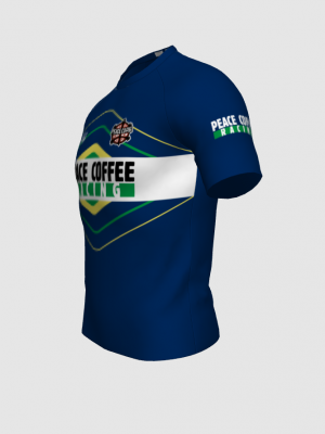 Podiumwear Men's Crew Neck Tee (Running) Side View