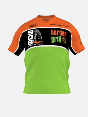 Podiumwear Men's V-Neck Tee (Nordic Skiing) Front View