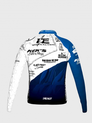 Podiumwear Men's Silver Long Sleeve Jersey